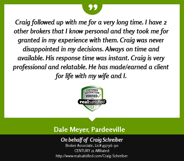 CraigSchreiber's tweet photo. Nothing feels quite like a satisfied client. https://t.co/4UOMyoKZQL via @realsatisfied https://t.co/bo0SbROyys