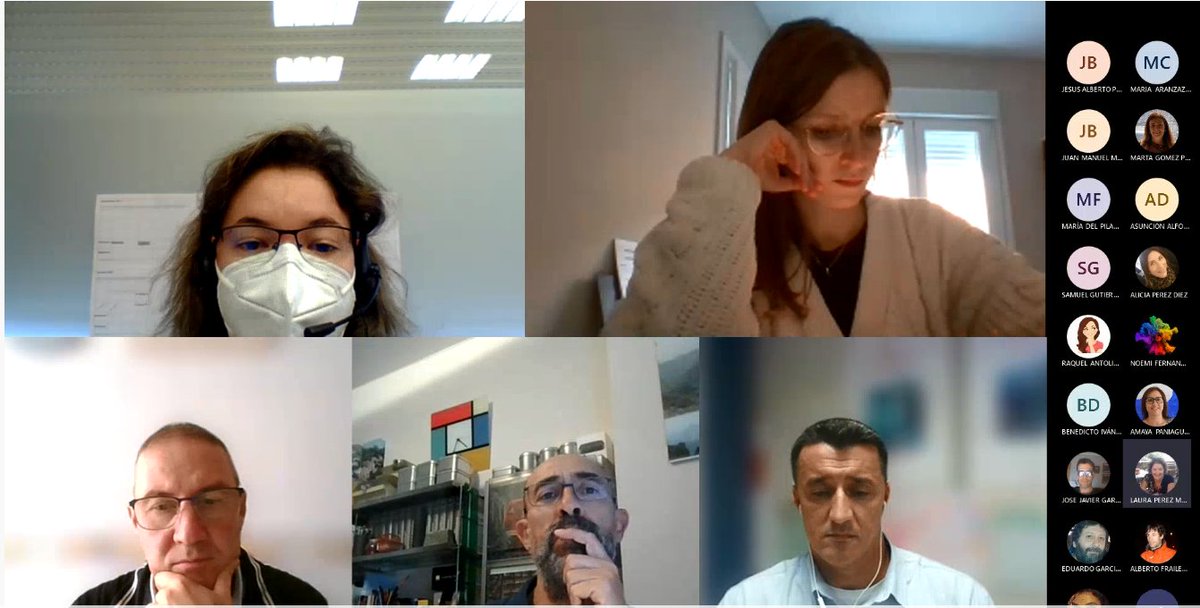TICCFIEPalencia's tweet photo. Hoy 30 docentes finalizan en el @CFIE_PALENCIA el curso CODICETIC: CERTIFICACIÓN DIGITAL 2021/22. Muchas gracias a todos los ponentes ( @jmonteroru  @jorgesancheznet @dgpxxi Juan Carlos D.V.) por compartir vuestras grandes experiencias.
@educacyl #TiCyL #innovaCyL #formaciónCyL https://t.co/CoTpz7VyWn