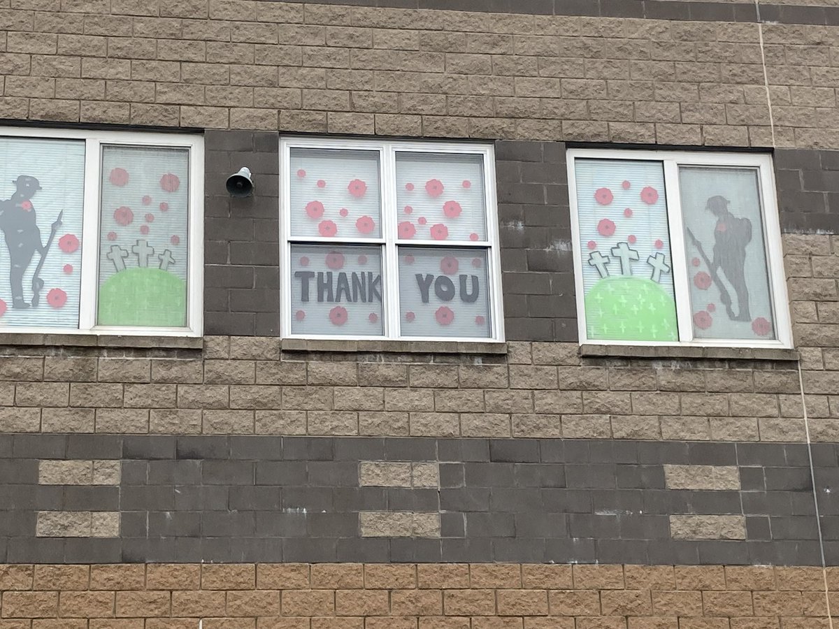 Jubilee thanks our veterans for their service and sacrifice. Today, grade threes laid their hand painted rocks at the cenotaph. All classes have expressed their thanks in meaningful ways.  <a href="/JubileeElement1/">Jubilee Elementary</a> <a href="/CBVRCE_NS/">CB-VRCE_NS</a> <a href="/RoyalCdnLegion/">The Royal Canadian Legion</a> #RemembranceDay