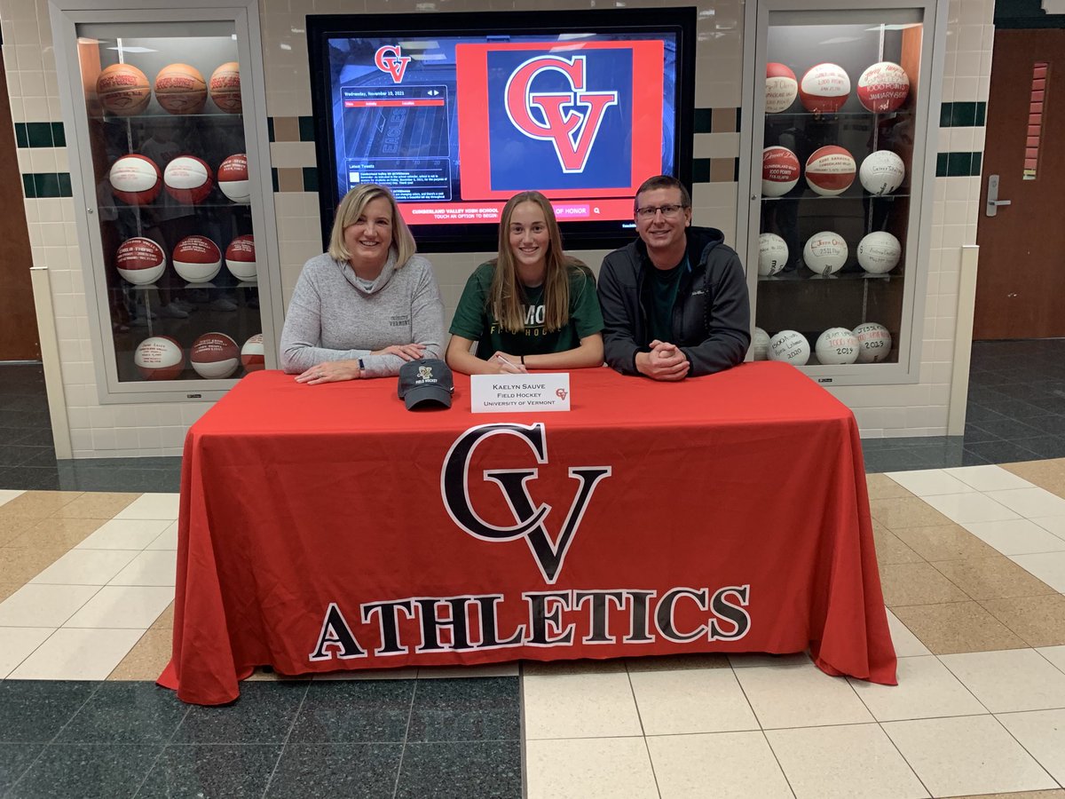 CVSDeagles's tweet photo. Congratulations KK Sauve on signing with University of Vermont for Field Hockey! Best of luck! https://t.co/eM0BHNbeNT