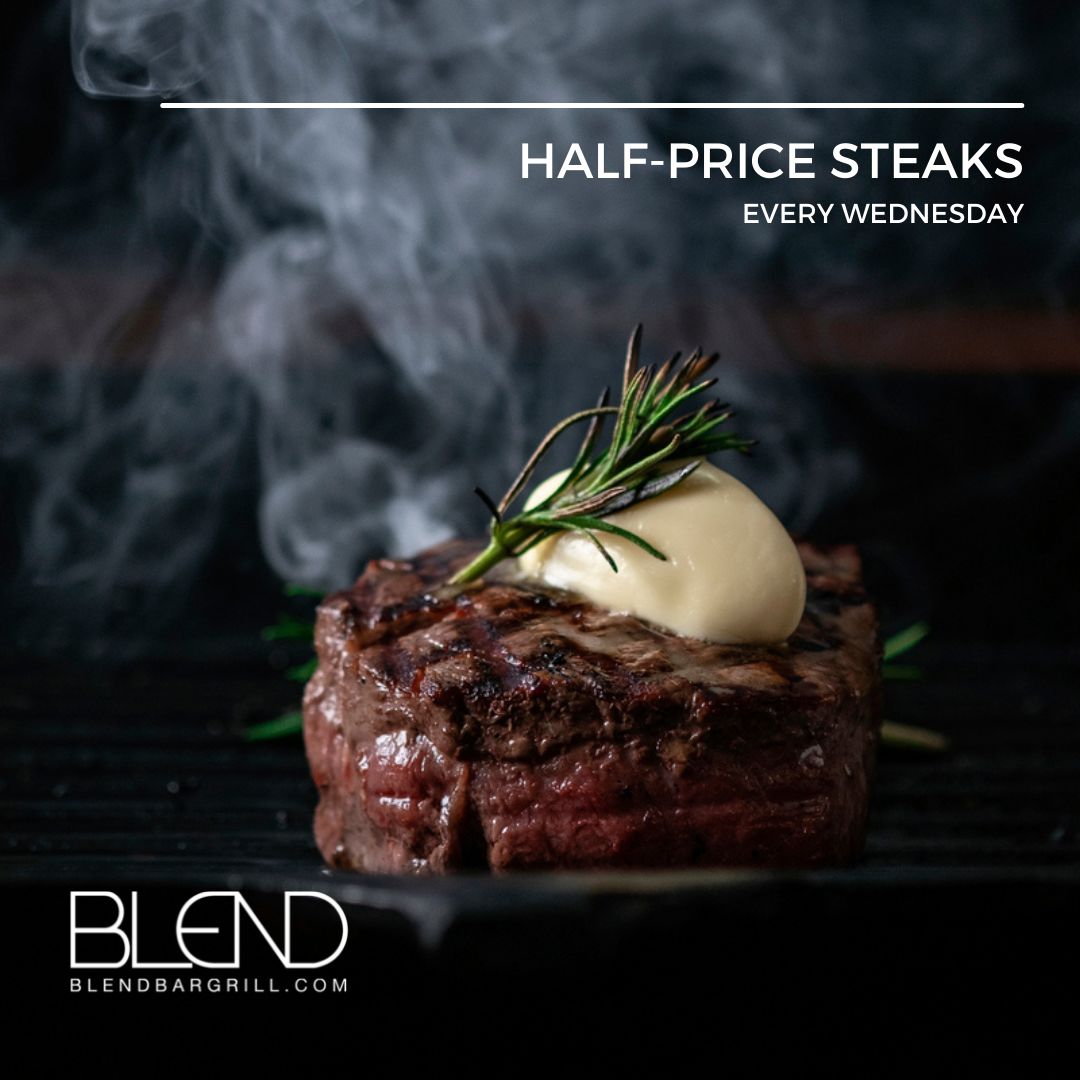 It’s Steak Night Wednesday! Swing by and enjoy our half-price steaks on us! Our mouth-watering steaks our cooked to perfection and will definitely leave a lasting impression 

Book a table reservation now!

rly.so/QlSYifpBeF