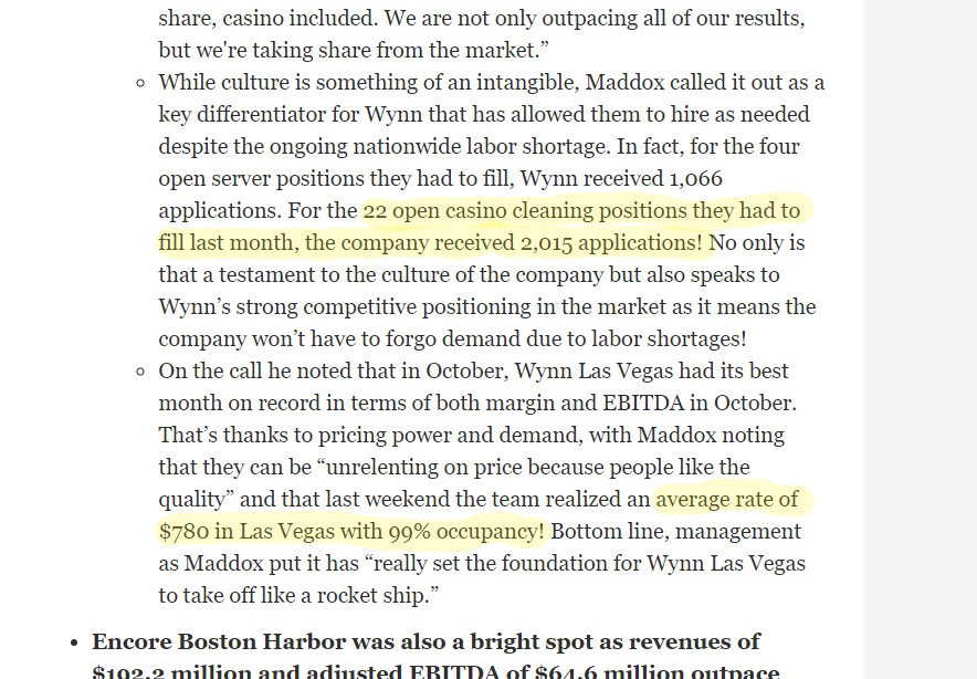 Lisa_788's tweet photo. Fascinating tidbit from @JimCramer Investing Club on @WynnLasVegas 3Q report. https://t.co/L3aTtiINLH