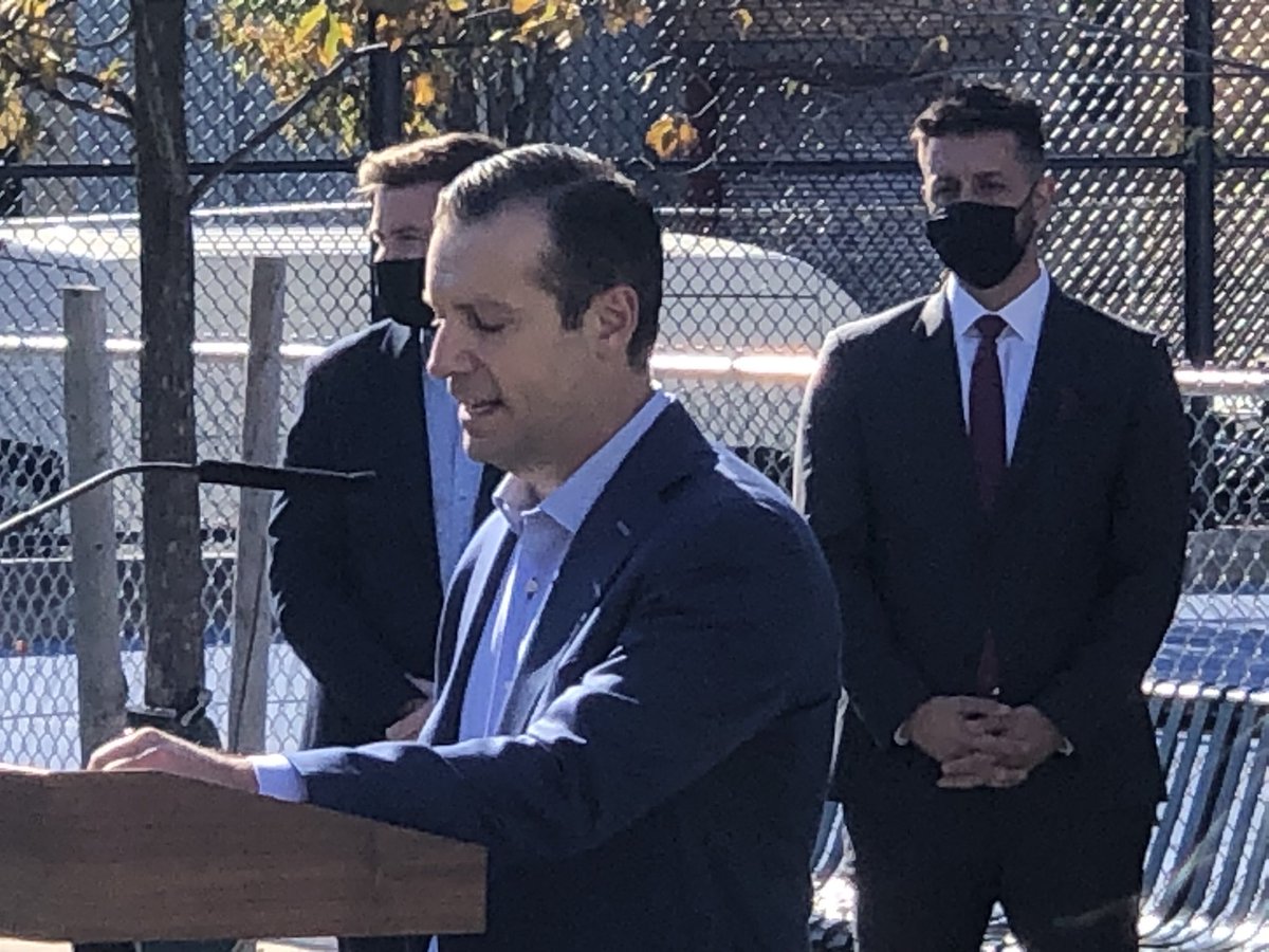 scottchurchson's tweet photo. Pics from the @nycfc ribbon cutting for the NYC Soccer Initiative today. 50 new pitches have been built in the past 5 years for kids to play soccer.

Great turnout today.
#nycfc #nycsoccerinitiative https://t.co/JQlx0gb3vc