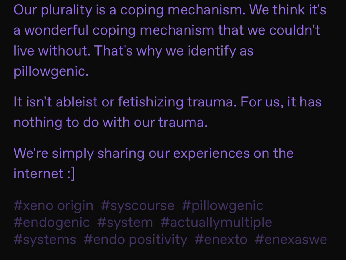 fxrensics's tweet photo. the way I know scrolling through the syscourse Tumblr tag will make us upset yet still do it anyway. but come on look at this bullshit - 🎵 https://t.co/iLStPWfewH