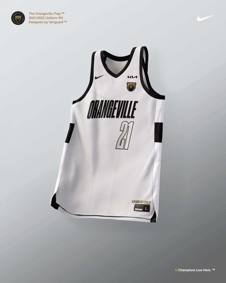 OrangevillePrep's tweet photo. Introducing our Nike Basketball 2021/2022 Home &amp; Away Jerseys — Designed By @VanguardToronto

Success Has An Address — now here’s the coordinates.

43° 55' 53.1912'' N  80° 2' 32.064'' W

#ChampionsLiveHere
#TheOrangevillePrep
#NikeEliteHighSchool
#SuccessHasAnAddress https://t.co/Twff320J4j