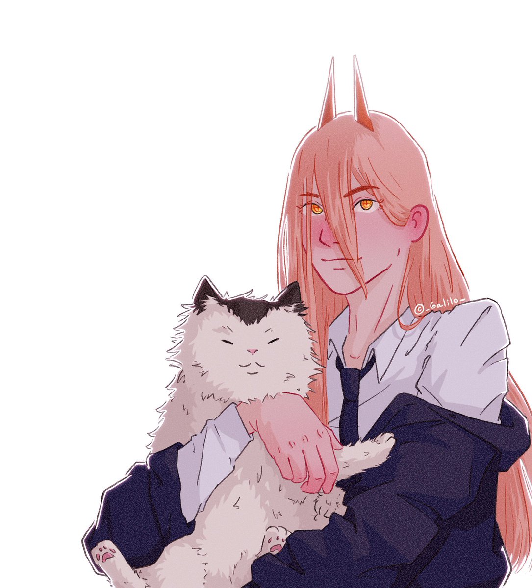_Galilo_'s tweet photo. (3/3) Power &amp; Nyaako 💕

#chainsawman #chainsawmanfanart #fanart #chainsawmanpower #csm #manga #Procreate https://t.co/6hswytifJD
