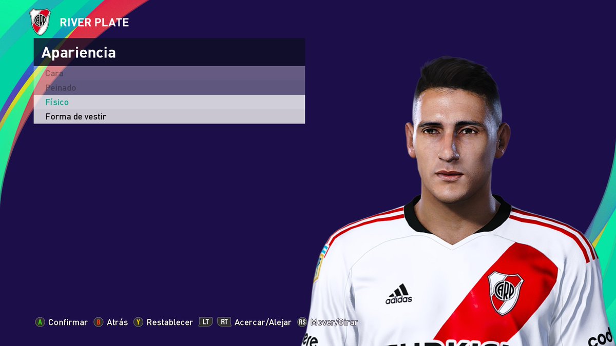 LatinPatch's tweet photo. Matias Suarez - River Plate
♥ SOLO EN LATIN PATCH ♥
#Pes21 #pc @EditemosPES #LatinPatch https://t.co/qsvL20znaV