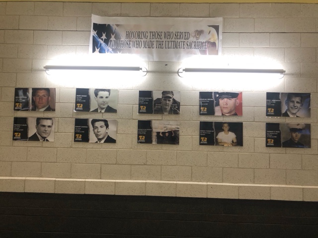 TJHSJaguars's tweet photo. Today we honored our Veterans, thank you for your service!
 #WErTJ https://t.co/DMOD9x5Sai