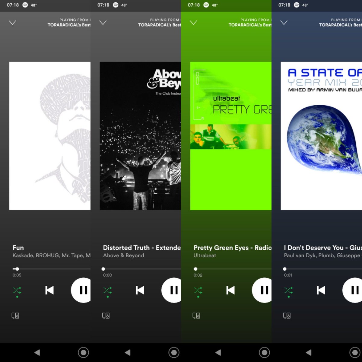 DJSangsta's tweet photo. #First4Songs on 11-10-21: #Fun by #Kaskade, #BroHug, #MrTape, & #Madge; #DistortedTruth by #AboveAndBeyond, #PrettyGreenEyes by #Ultrabeat, #IDontDeserveYou by #PaulVanDyk & #Plumb remixed by #GiuseppeOttavini and #ArminVanBuuren.
#music #DJSangsta #musicislife #Spotify #oooShiny https://t.co/jh1yWE7xgi