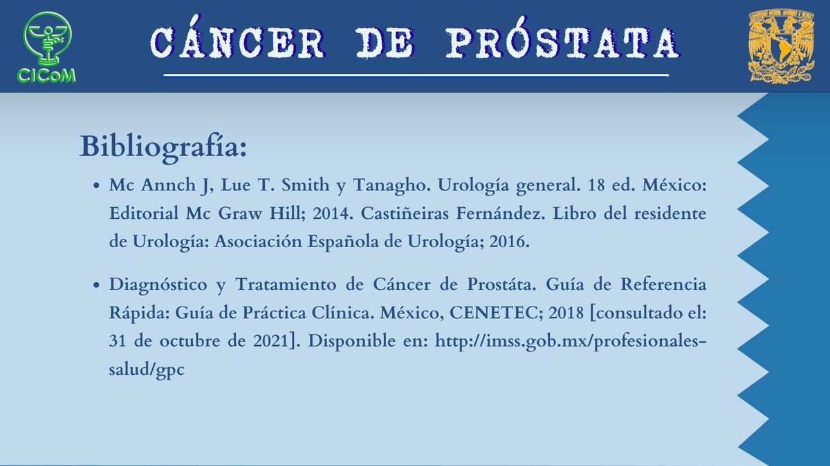 CICoMedicine's tweet photo. El cáncer de próstata es la principal causa de morbilidad y mortalidad en hombres relacionadas con el cáncer en el país. Aprox. 80% de los pacientes al momento del diagnóstico son clasificados como avanzados y tienen un mal pronóstico.

#CICOM #medicalschool #medstudent #Cancer https://t.co/2e3oXukbZH