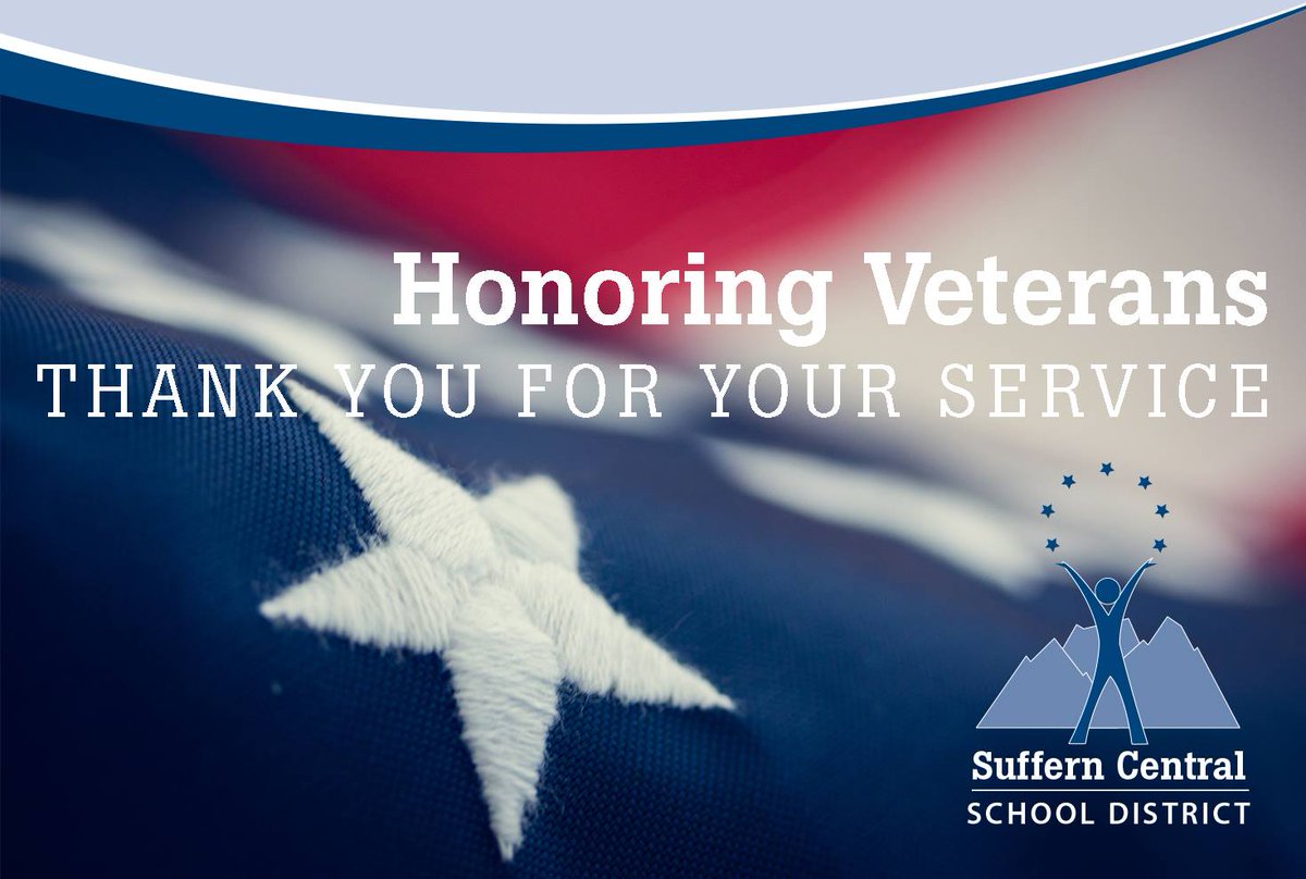 We have the freedoms we have today, because of the sacrifices you made. To all veterans, especially those in our community, thank you for your service. 
#MountiePride #SuffernCentral