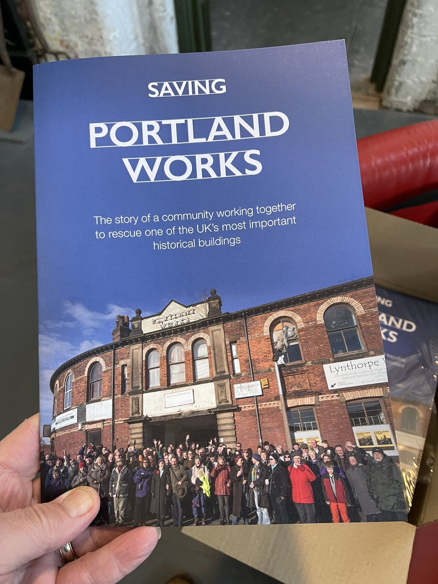 andyksheffield's tweet photo. Lovely to welcome the Lord Mayor of Sheffield Cllr Gael Smith and invited guest to our premiere of ‘Saving Portland Works’ in the beautiful ‘Makerspace’ one of Sheffield’s truly wonderful living heritage places @robbsperanza @ChrisCorker @652South @ArchHFundEng https://t.co/LxG68HKvOt