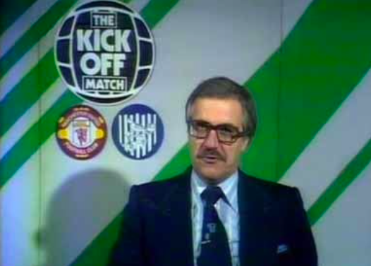 GaryJamesWriter's tweet photo. Sad to hear that Gerald Sinstadt has died. For those of us raised in Granadaland in 70s & 80s he was the face of ITV Sport. Commentated on some classic NW games too. RIP Gerald. My thoughts are with his family and friends. https://t.co/tix5hon2tH https://t.co/cLJEqgxOUW