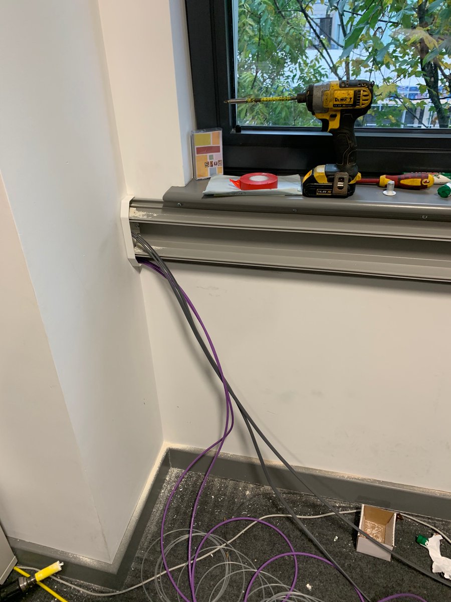 CampionElectric's tweet photo. ELAM removal of trailing lead #installation of #socketoutlets in dado #trunking #electrician #install #electrics @MTufflex #electrical
@cmsplc @TrusolLimited @campionconsult @strictlyed_cs
#siteservices @OakleyVicoak
@Jackk__23 @SBS_Updates
#sparks @Atkore_Inc https://t.co/GWpfluFMcB