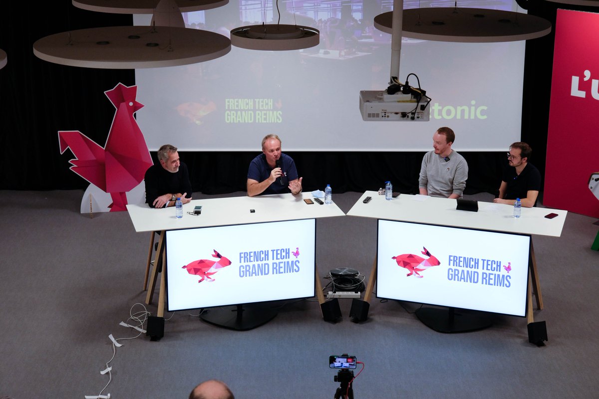 ReimsTech's tweet image. Hier eut lieu la 3e édition de la Webinouze. Merci aux présents, aux connectés sur Twitch, aux organisateurs et @UnionArdennais pour l&apos;accueil. :) 

Le live avec Daniel Picault, Olivier Kerrec, Thierry Sappia et nos 2 animateurs. 

Replay : youtube.com/watch?v=e_TJbk…