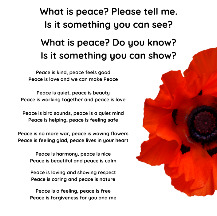 Our primary students shared what peace looks like to them and together with our Music Specialist, <a href="/janzenkrista/">Krista Janzen</a>, they created this song:
soundcloud.com/mrsjanzen/sets…