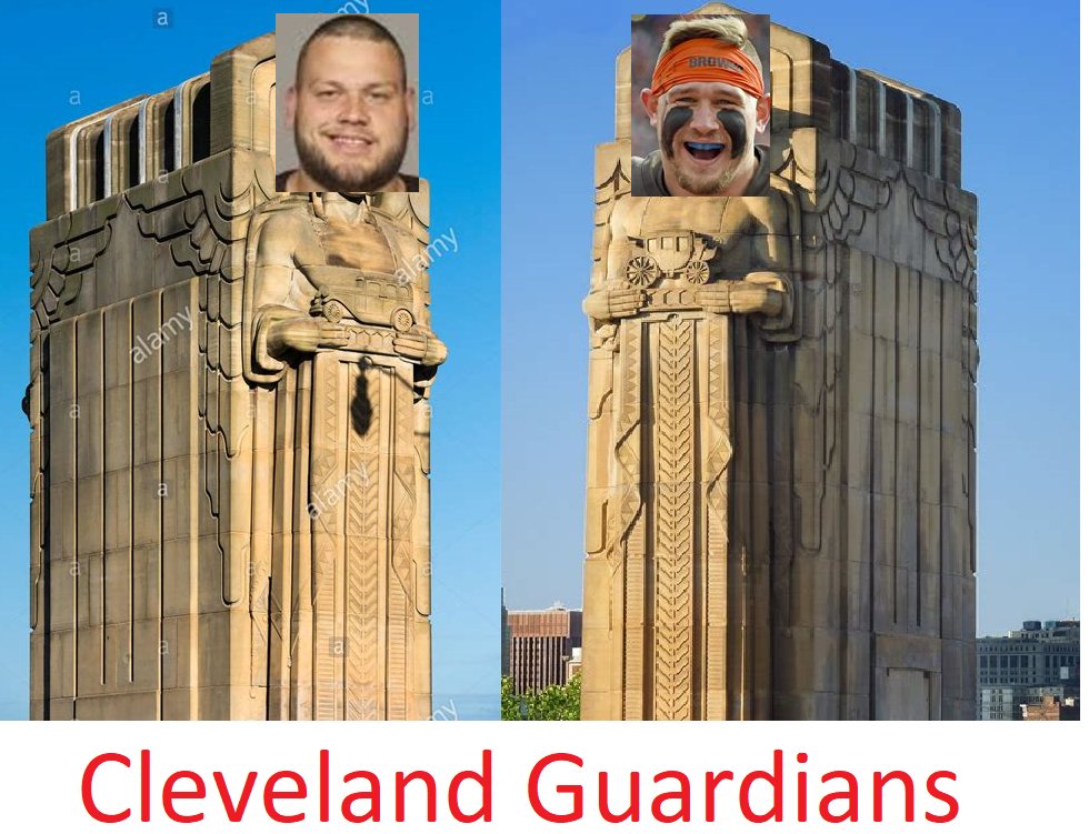 RT @TerryYee6: The Cleveland Guardians!!!
@KenCarman @SportsBoyTony 
#Browns #WyattTeller #JoelBitonio https://t.co/DANWaSFWvE