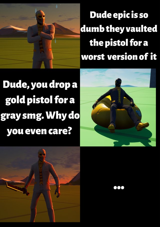 FortINTEL's tweet photo. Seriously though, who used the pistol in their loadout?

📷 Bruhbble https://t.co/H3hM8BDtTe