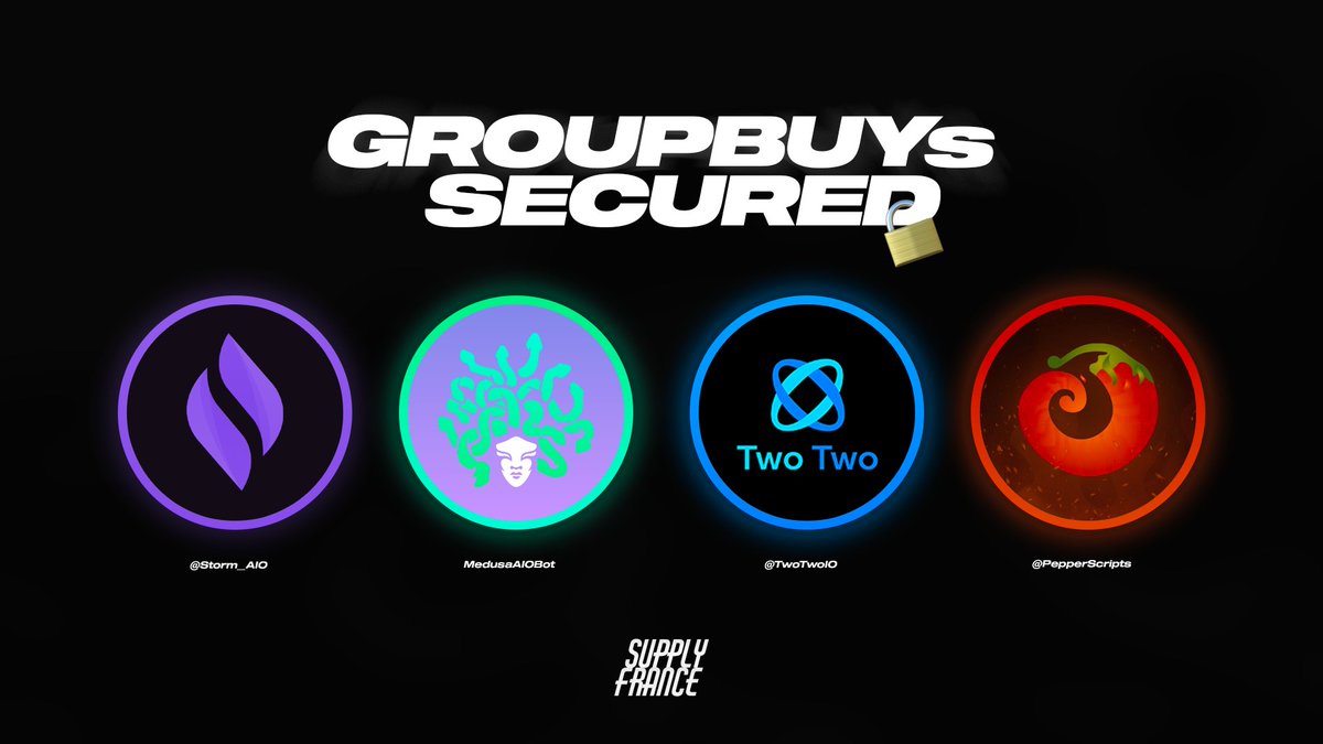 SupplyFrance's tweet photo. Décidément, nos membres sont gâtés en ce moment !
Voici les 4 prochains groupbuys prévus cette semaine.

Envie de nous rejoindre avant ça ? RT + Like 👨‍🚀🚀 https://t.co/gjnd0IpXup