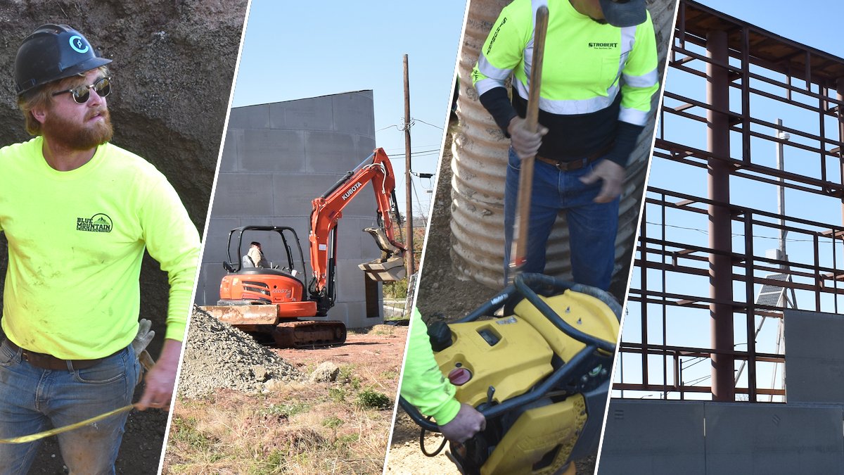 CatalystEx_'s tweet photo. Final prep on the @flemington_nj Living Wall before it comes alive! Stay tuned for updates as the irrigation system and plants are installed over the upcoming weeks. 

#VerticalGardens #Community https://t.co/13e4VUMT2Q