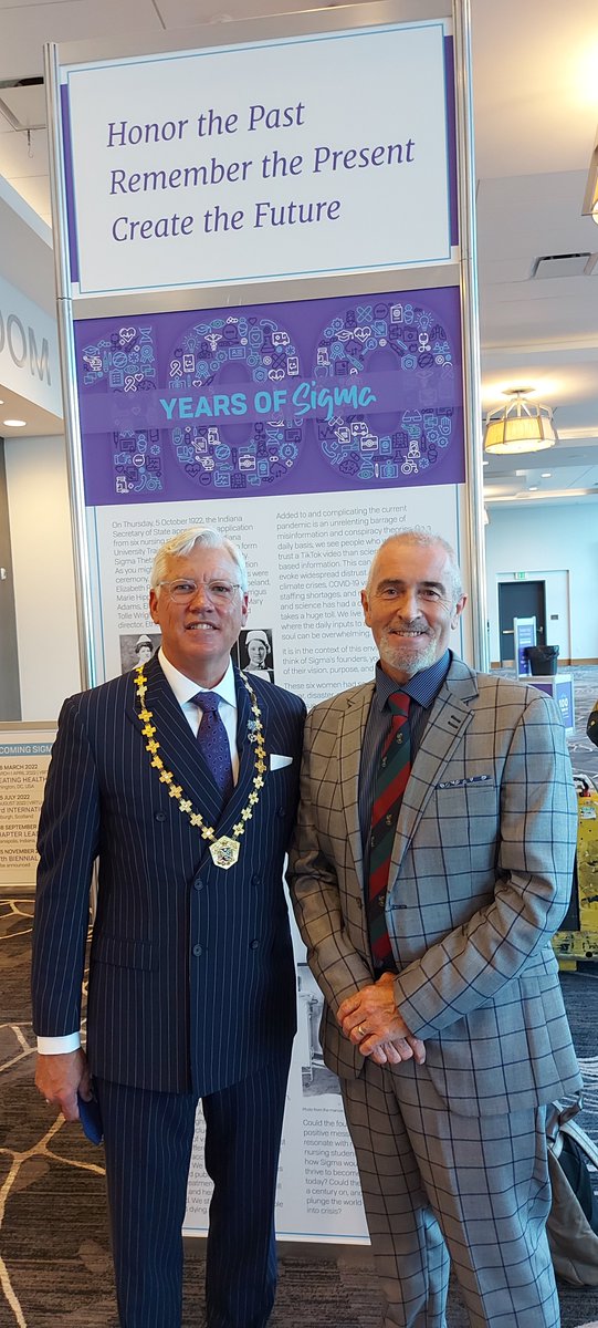 With our new <a href="/SigmaNursing/">Sigma Nursing</a> president <a href="/KennethDion/">Dr. Kenneth Dion (he\him\his)</a> <a href="/Sigma_CEO/">Elizabeth Madigan</a> <a href="/sigmaireland/">Omega Epsilon at-Large Chapter of Sigma</a> <a href="/RegionSigma/">Sigma European Region</a> <a href="/RCSI_FacNurMid/">RCSI Faculty of Nursing & Midwifery</a>