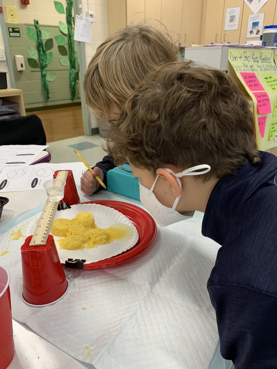 Love how excited the kids are to discover how a canyon is formed! #cheetahstrong