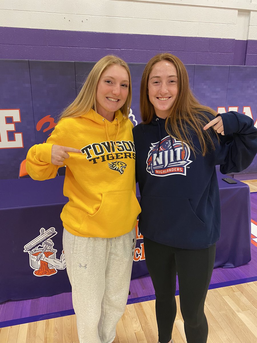 🎉 Congratulations to Cara and Kara on signing National Letters of Intent this afternoon #LadyIronmenPride
<a href="/Dblocksections/">Danville Students</a> <a href="/piaad4sports/">piaad4sports</a>
<a href="/dailyitemsports/">Daily Item Sports</a> <a href="/PressEnterPA/">Press Enterprise, PA</a> 
<a href="/TowsonU/">Towson University</a> <a href="/NJIT/">NJIT</a> 🧡💜🔥🥎⚽️