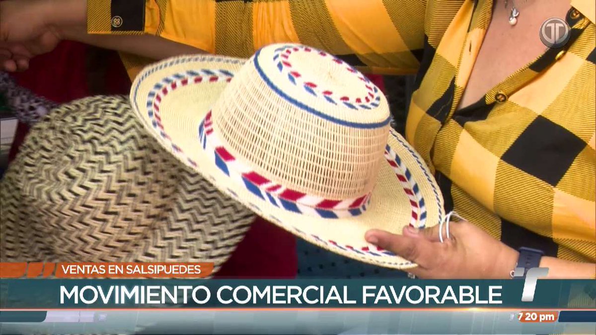 Comerciantes de Salsipuedes ofrecen al público todo tipo de vestuarios típicos.
Aseguran que los precios son accesibles. #TReporta