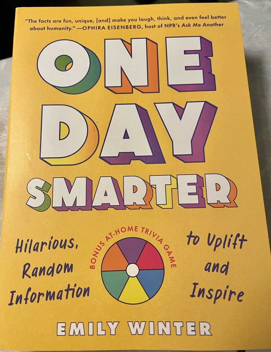 JeffSpoeri's tweet photo. Thank you @EmilyMcWinter for including me in your great new book, #OneDaySmarter! I'm honored to be a contributor and I appreciate the copy you sent, which arrived today. It's a perfect early birthday present (tomorrow)! 🥳 https://t.co/kzCspKGwsn