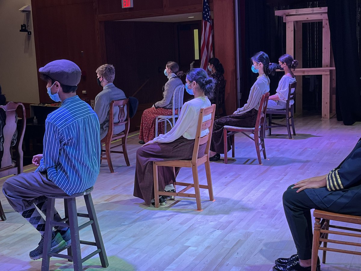 This play breaks my heart every time! SO proud of these young actors in The Wheatley Theatre Company’s first live production in two years! OUR TOWN by Thornton Wilder, playing November 18-20 at The Wheatley School. #ewlearns #eastwilliston #theatre