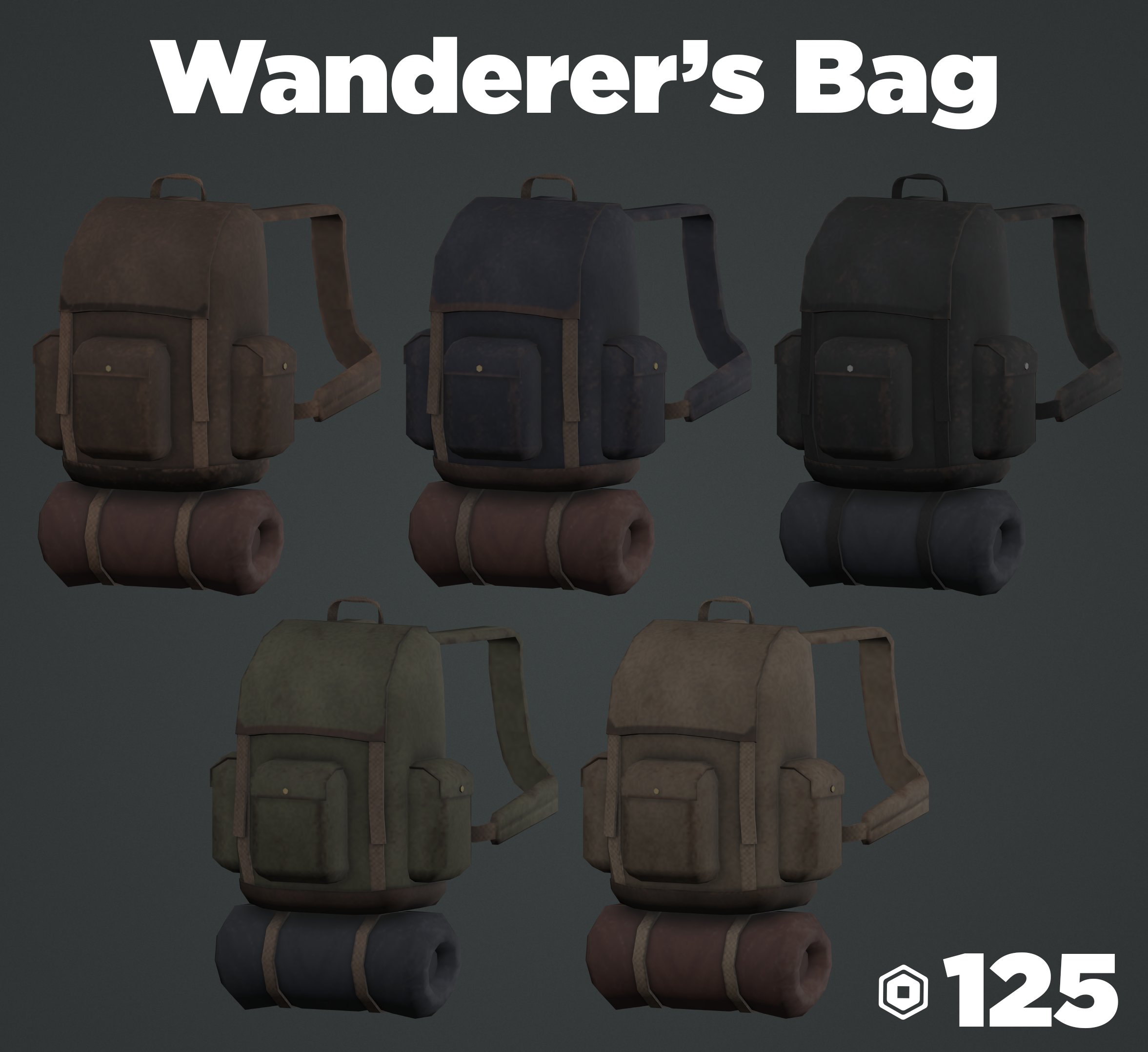 Ardwyck X:ssä: "#Roblox | #RobloxUGC | #RobloxDev new backpacks in a  handful of colors for yall <3 https://t.co/AThAbkm6xL  https://t.co/XgEgHSibuz" / X