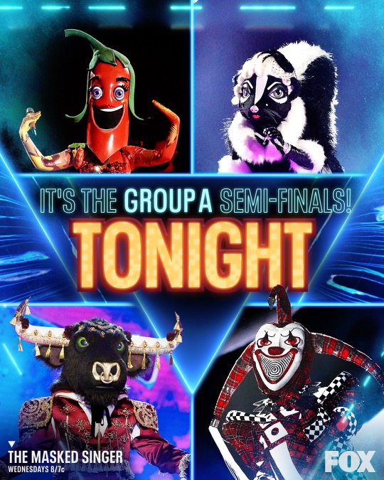 taylordayne's tweet photo. I heard there's a DOUBLE unmasking on #TheMaskedSinger tonight at 8/7c!! Who's watching? https://t.co/i2jVnGthUm