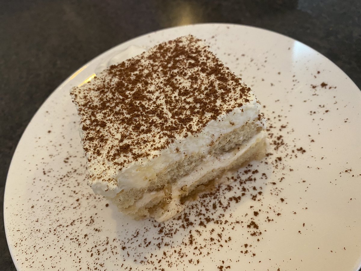 KittyKatKristin's tweet photo. Housemade tiramisu heaven! From the Tikka Chicken Pizza $25 #DigInStAlbert event running through 11/14 at Flame Kitchen! @DigInStAlbert #DigInDiningWeek #T8Neats @yelpedmonton #YelpYEG https://t.co/ULmlX3ho9F