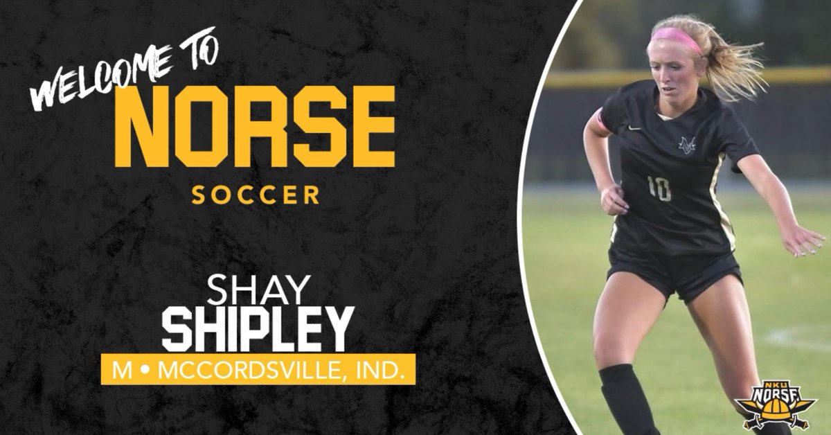 Signed! Sealed! Delivered! NKU Soccer welcomes Shay Shipley to the program!!👏

#NorseUp