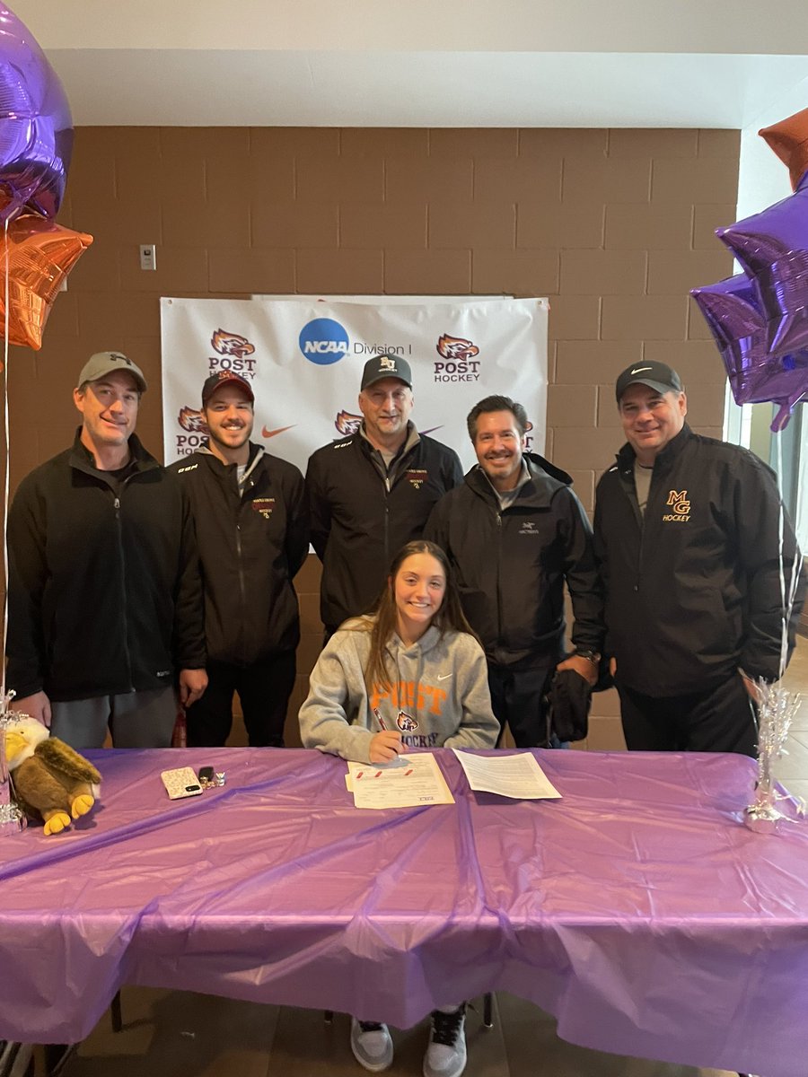 Officially an Eagle! 🦅 So excited and grateful or all the help along the way🧡💜 Love you all! <a href="/MG_Girls_Hockey/">Crimson Girls Hockey Booster</a> <a href="/MGgirlshockey/">MGSH Girls Hockey Boosters</a> <a href="/Post_WIH/">Post_WIH</a> <a href="/CCXSports/">CCX Sports</a> <a href="/OsseoMGPress/">OsseoMapleGrovePress</a> <a href="/mngirlspuck/">MN girls puck</a> <a href="/InTheZoneMN/">In The Zone 🚩 🏒</a>  <a href="/YouthHockeyHub/">YHH</a>