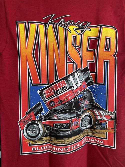 And let the END OF SEASON SALES begin!

BUY 2 SHIRTS GET 1 FREE!!! 2 days only!

Until Friday the 12th of November buy any 2 shirts of Steve's, Kraig's or Kinser Racing Apparel's and get a 3rd free. Mix and Match all you like!

Use promo code "BUY2GET1" when you check out!