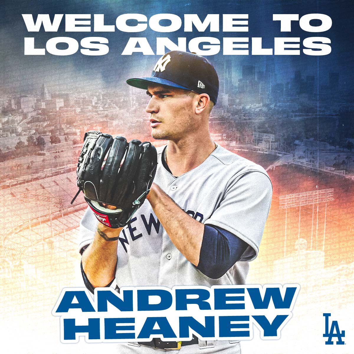 Dodgers's tweet photo. Welcome, @Heandog8! https://t.co/8Rpu8P6edL