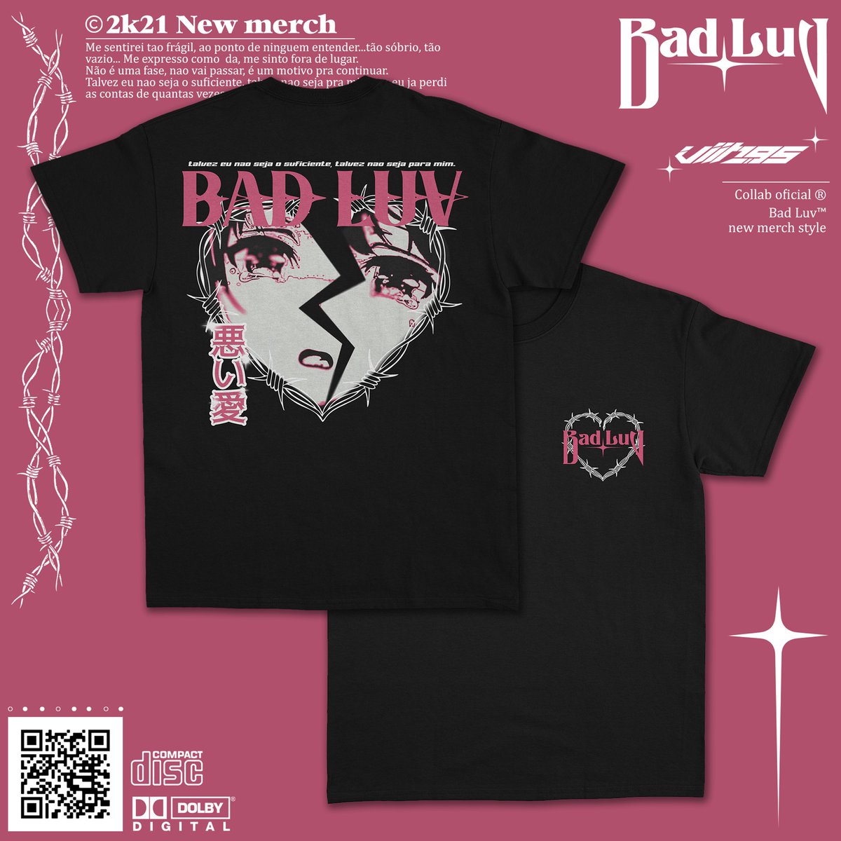 badluvoficial's tweet photo. Oieeee, já temos o nosso primeiro encontro marcado, MERCH DAY no #familymob dia 11/12 💔
Arte pelo bravo @_viihgs ✨ https://t.co/Xt4HJy0xqR