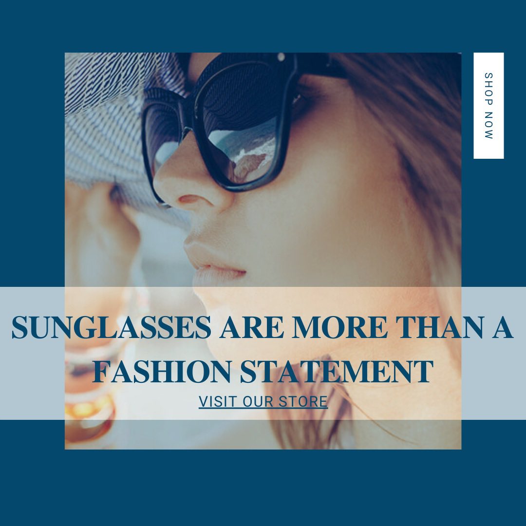 LookingGlassOpt's tweet photo. The proper #sunglasses can be an awesome #accessory, something to hide behind when you’ve been out all night, and the very best protection from ocular diseases like macular degeneration and cataracts. #eyeglasses #sunnies #fashion #style https://t.co/NYEHpysQNW