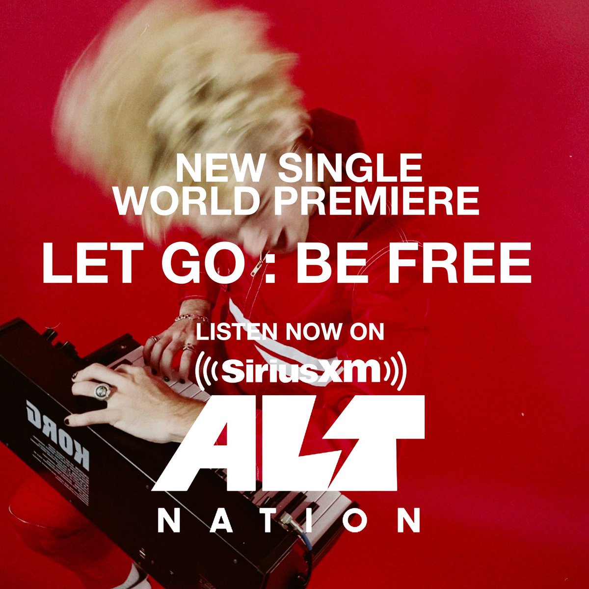 WARBLYJETS's tweet photo. WORLD PREMIERE on @altnation tonight!! Check out LET GO : BE FREE from MONSTERHOUSE before it drops on Friday! https://t.co/6GoDP22oHV