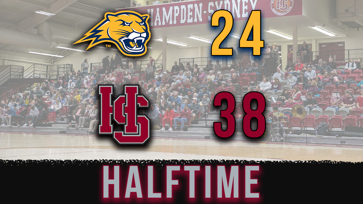 HALFTIME | <a href="/HSCBasketball/">H-SC Basketball</a> leads on the road at Averett 38-24 | @adambrazil30 with 12 points, <a href="/2400rc/">rc0</a> with 7 points and <a href="/alex2elliott/">Alex Elliott</a> with 5 points. #RollTigers🐅 #GID #SOE #ODAC #d3hoops