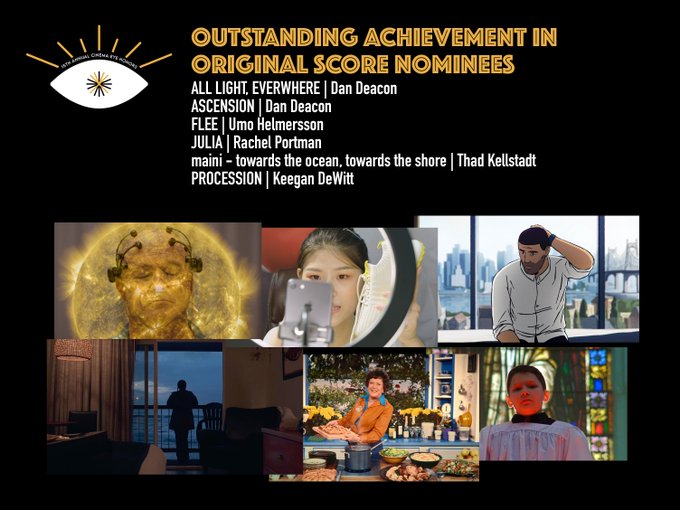MilanRecLabel's tweet photo. Congratulations Dan Deacon ( @ebaynetflix ) & @unohelmersson for your nominations at Cinema Honors!
#Flee
#AllLightEverywhere
#Ascension https://t.co/0Rg6EbQbw9