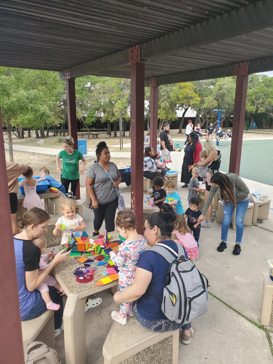 NISD_PREKMonica's tweet photo. Sensory Play at OP Schnabel Park was a huge success! #NISDFamily #community #OPSchnabelPark #SAParks #NISDPreK https://t.co/qezKZBd7lO