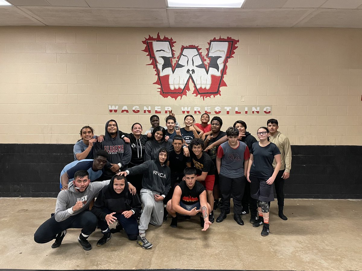 Wagner Wrestling post practice pic!! Season right around the corner!! #EAT