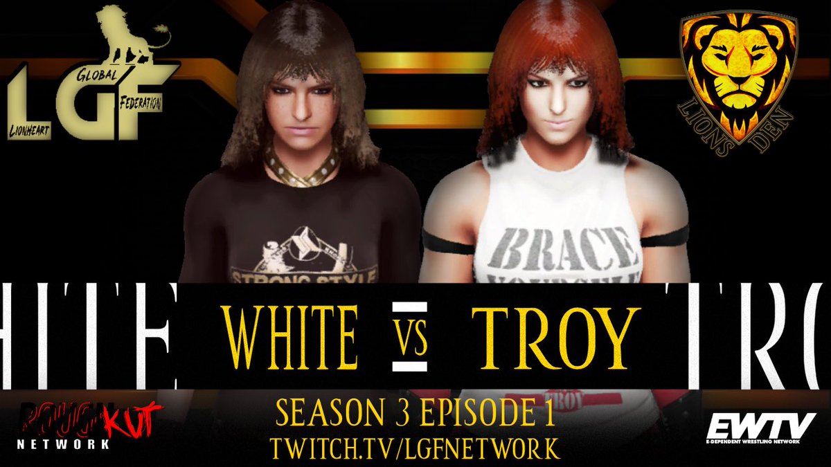 LGFederation's tweet photo. Second set of matches! LGF Warriors Championship is on the line! Desean Lockhart challenges Stalker! Annabelle Troy takes on Jackie White! In the Co-Main Event, the new LGF Twitch TV Champion takes on a mystery opponent! In the Main Event, 3-way tag team action! Who stands tall? https://t.co/PZ1t9OtagH