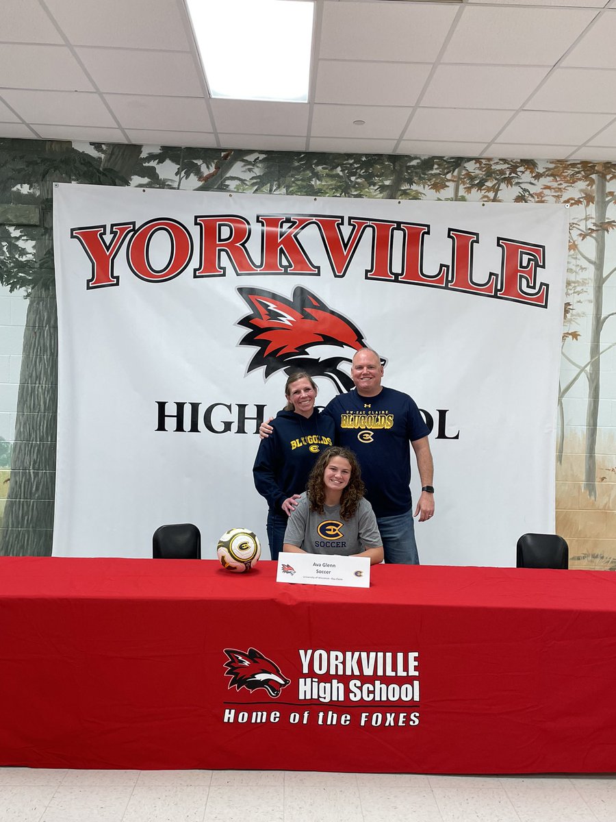 avagsoccer17's tweet photo. Super excited to say that I will be continuing my academic and athletic career at The University of Wisconsin- Eau Claire. I thank God for this opportunity, as well as my family, coaches, teammates, and friends who supported me throughout the years! #BlugoldBound https://t.co/9kusxVip9w