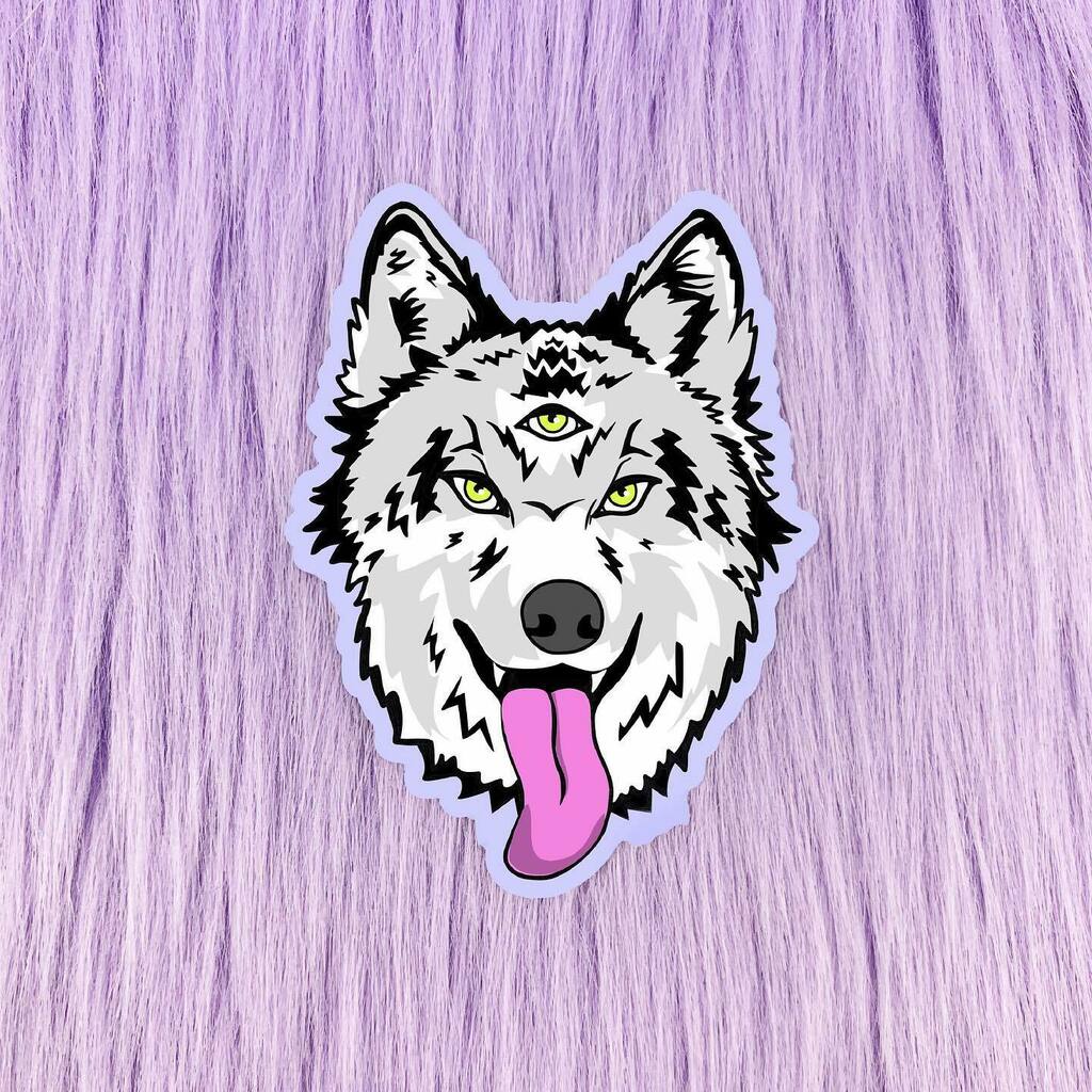 “Fate whispers to the wolf, ‘you can not withstand the storm.’ The wolf whispers back, ‘I am the storm.’” 🐺🌕⚡️
Out of stock stickers (like this one) will be restocked on black fri! I’ll also be releasing new thangs ✨👀✨ Be sure to sign up for my e… instagr.am/p/CWHbWWvAFVD/