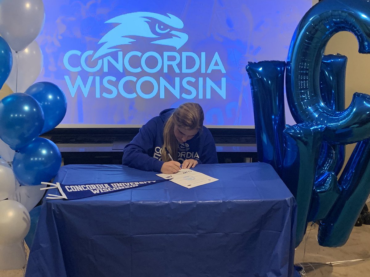 Congrats to <a href="/RylieDuval/">Rylie DuVal 2022</a> for her commitment to Concordia University Wisconsin!
