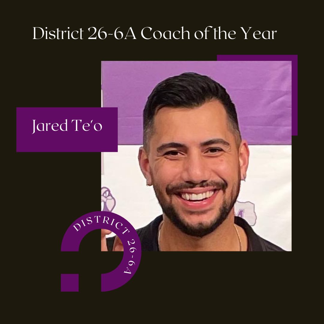 District 26-6A Coach of the Year @CoachTeoVB @SMCISD_Rattlers