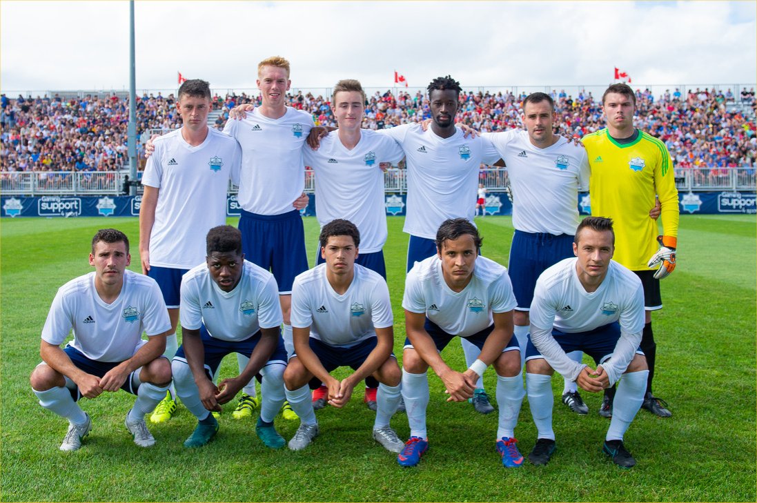 jafirth1's tweet photo. On July 28, 2018 the Atlantic Selects were formed as a precursor to the HFX Wanderers. They played one game at the new Wanderers Grounds. In PK's, Oxner made a save and Shaffelburg won it. Our team was born. @HFXWanderersFC @Privateers1882 @BLOCK108ULTRAS https://t.co/bTJsumeHvz
